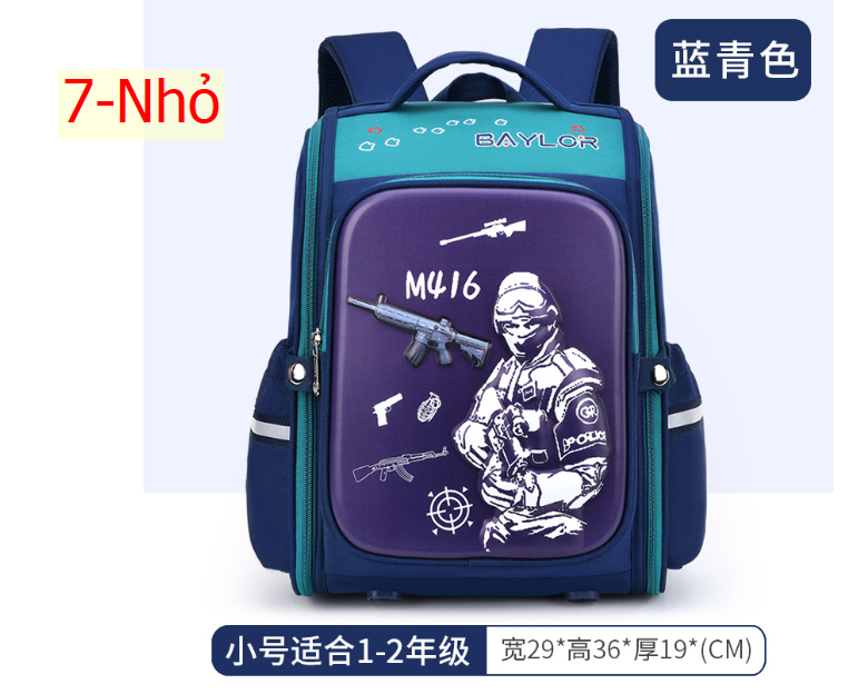24HA17.13 - BALO CHỐNG GÙ HOẠ TIẾT 3D