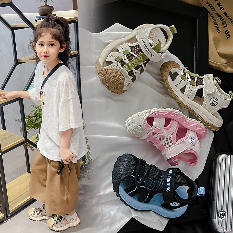 24HA27.05 - SANDAL RỌ BẢO VỆ MŨI CHÂN CHO BÉ