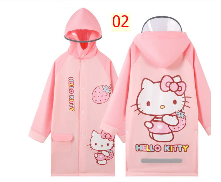 24HA27.21 - ÁO MƯA KUROMI HÃNG SANRIO