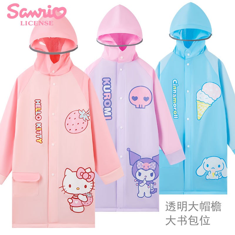 24HA27.21 - ÁO MƯA KUROMI HÃNG SANRIO