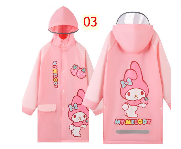 24HA27.21 - ÁO MƯA KUROMI HÃNG SANRIO