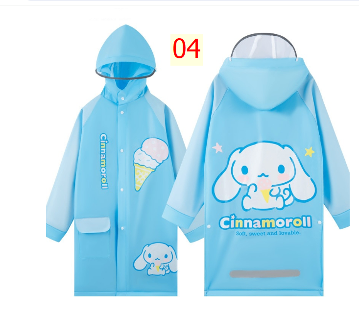 24HA27.21 - ÁO MƯA KUROMI HÃNG SANRIO
