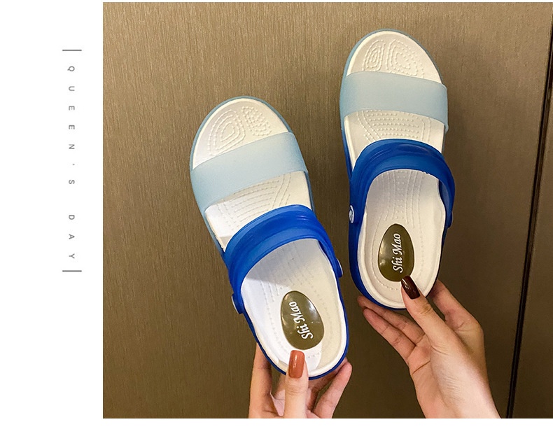 24HA27.15 - SANDAL CROCS NHỰA