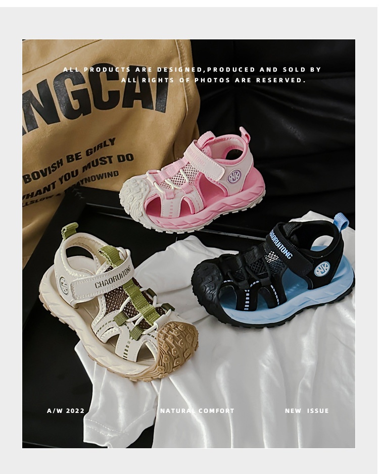 24HA27.05 - SANDAL RỌ BẢO VỆ MŨI CHÂN CHO BÉ