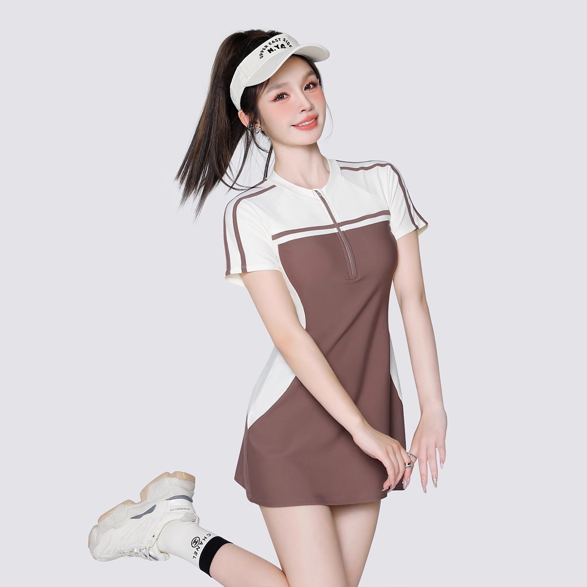 24HA27.01 - BỘ BƠI NỮ PHỐI MÀU
