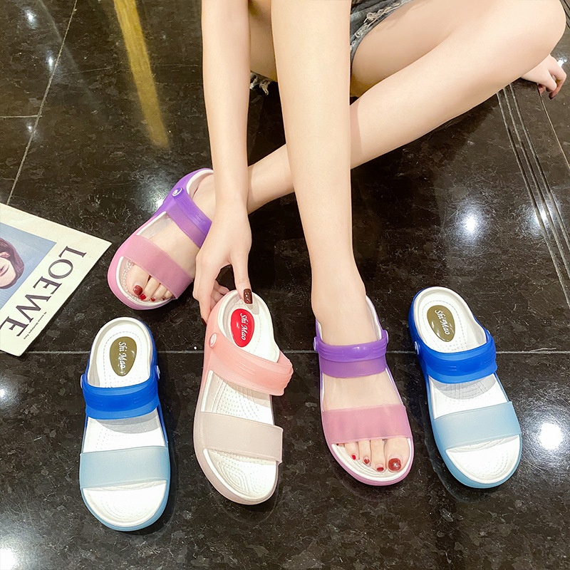 24HA27.15 - SANDAL CROCS NHỰA