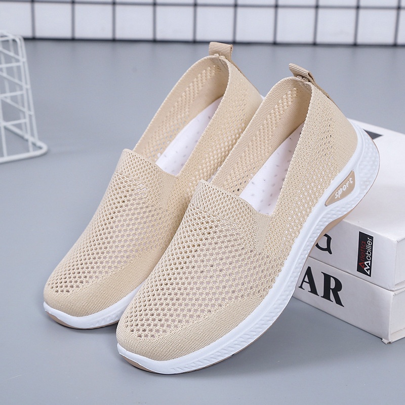 24HA177.11 - GIÀY LƯỜI SPORT THOÁNG KHÍ NỮ