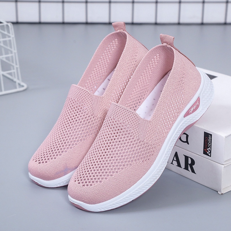 24HA177.11 - GIÀY LƯỜI SPORT THOÁNG KHÍ NỮ