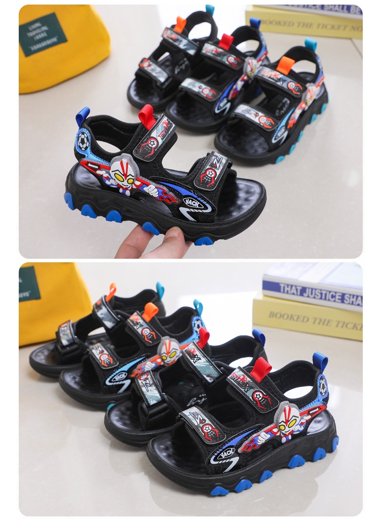 24HA47.22 - SANDAL ULTRAMAN BÉ TRAI
