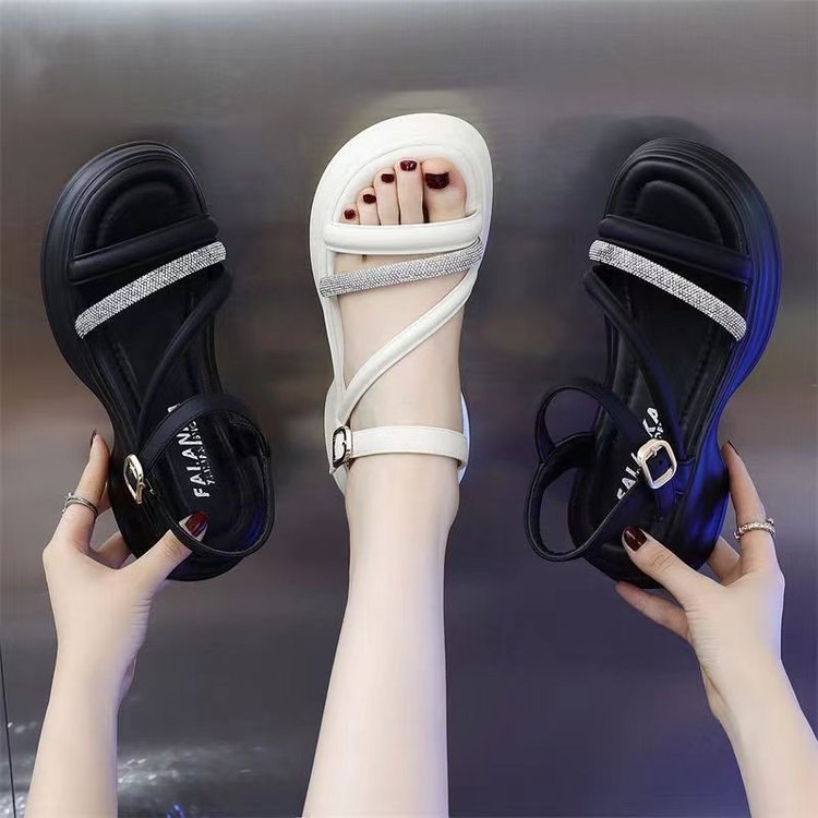 24HA47.23 - SANDAL DÂY ĐÍNH ĐÁ