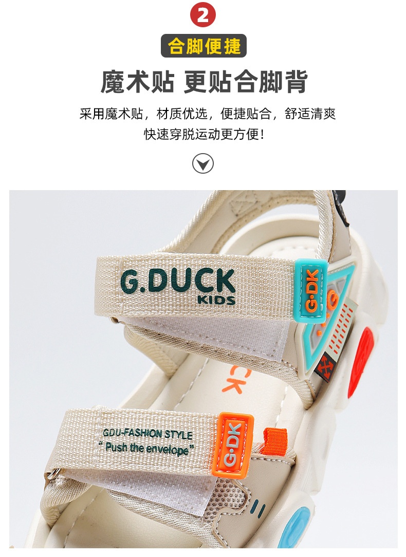 24HA47.14 - SANDAL QUAI DÁN HÃNG G.DUCK