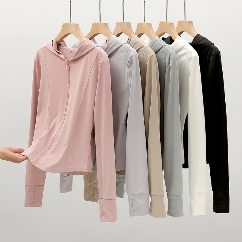 24HA57.27 - ÁO CHỐNG NẮNG LỤA BĂNG SLIM FIT