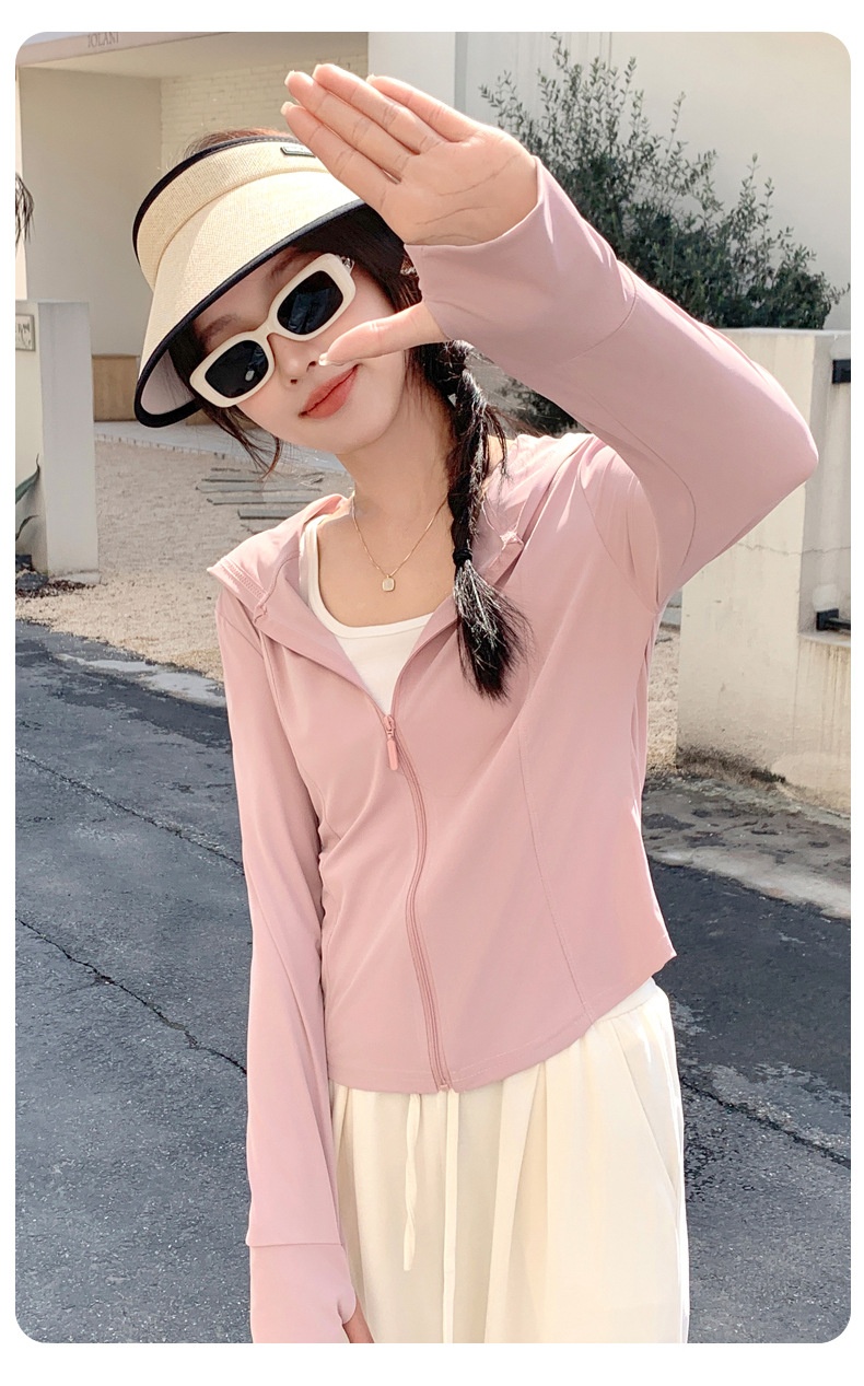 24HA57.27 - ÁO CHỐNG NẮNG LỤA BĂNG SLIM FIT
