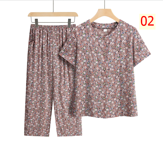 24HA57.15 - BỘ MẶC NHÀ TRUNG NIÊN CHO MẸ