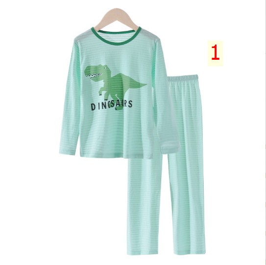 24HA77.06 - BỘ COTTON MỎNG DÀI TAY BÉ TRAI MAMDAD KID