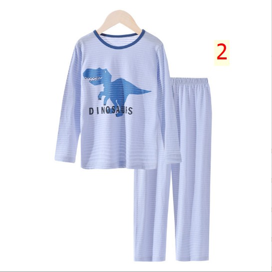 24HA77.06 - BỘ COTTON MỎNG DÀI TAY BÉ TRAI MAMDAD KID