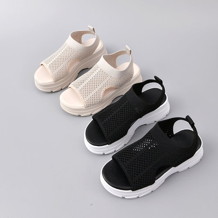 24HA67.24 - SANDAL NỮ ĐẾ CAO THOÁNG KHÍ