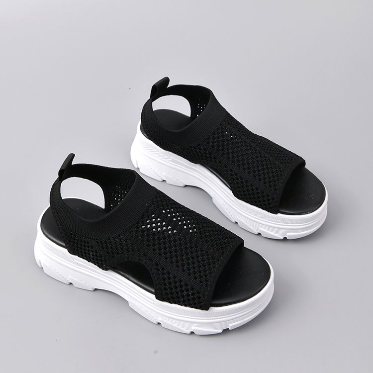 24HA67.24 - SANDAL NỮ ĐẾ CAO THOÁNG KHÍ