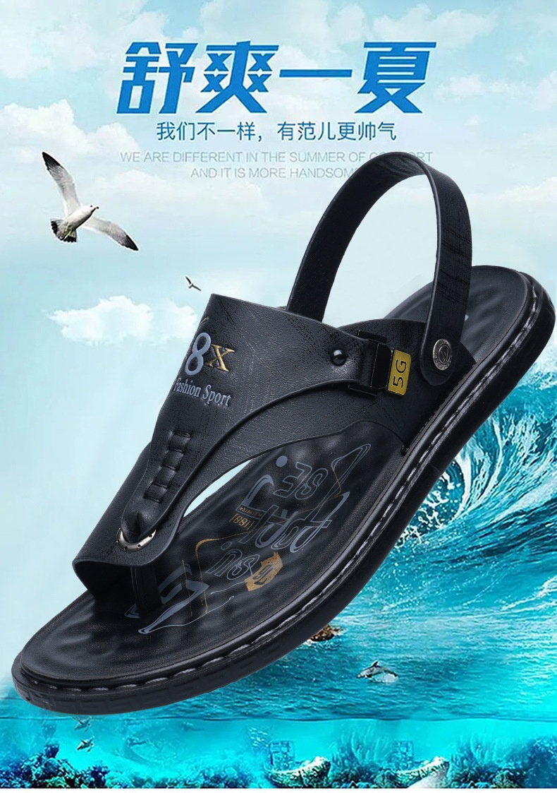 24HA77.16 - SANDAL XỎ NGÓN NAM