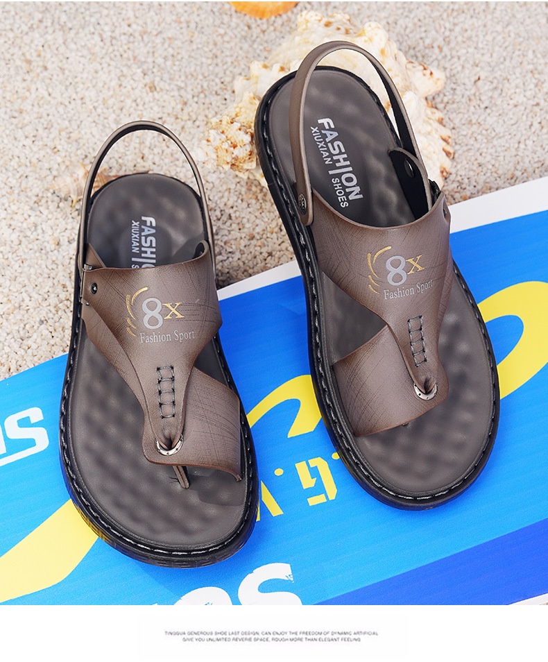 24HA77.16 - SANDAL XỎ NGÓN NAM