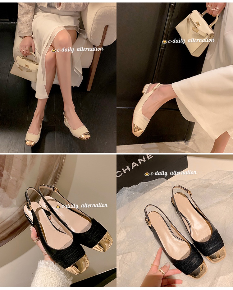 24HA77.14 - GIÀY NỮ ĐẾ THẤP