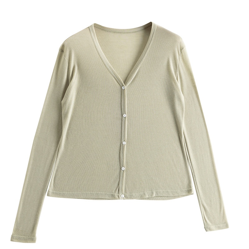 24HA77.09 - ÁO CARDIGAN MỎNG TENCEL KHOÁC NGOÀI