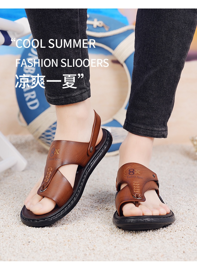 24HA77.16 - SANDAL XỎ NGÓN NAM