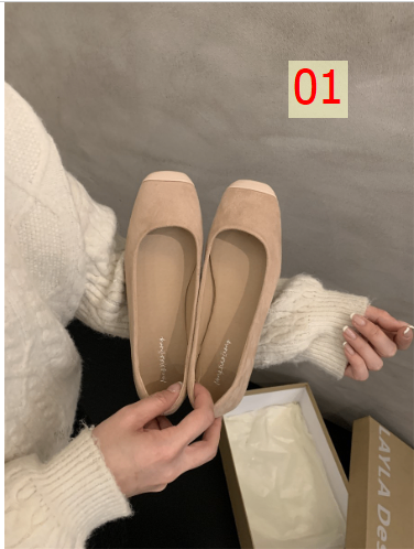 24HA77.15 - GIÀY BỆT DA LỘN NỮ