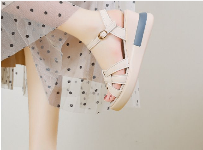 24HA87.09 - SANDAL ĐẾ DÀY NỮ