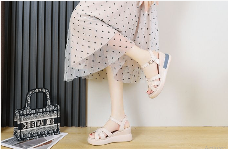 24HA87.09 - SANDAL ĐẾ DÀY NỮ