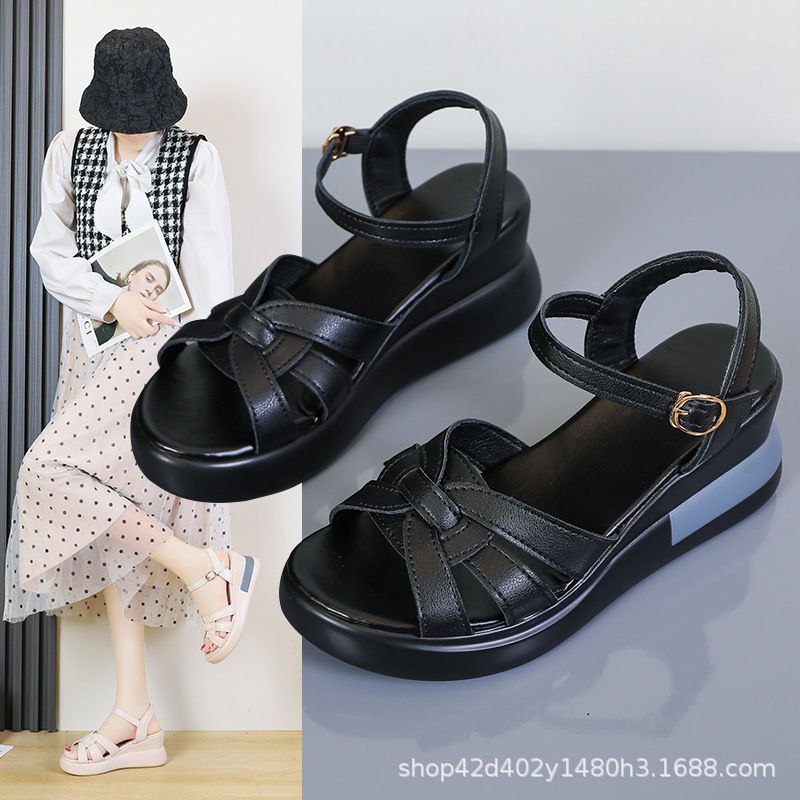 24HA87.09 - SANDAL ĐẾ DÀY NỮ