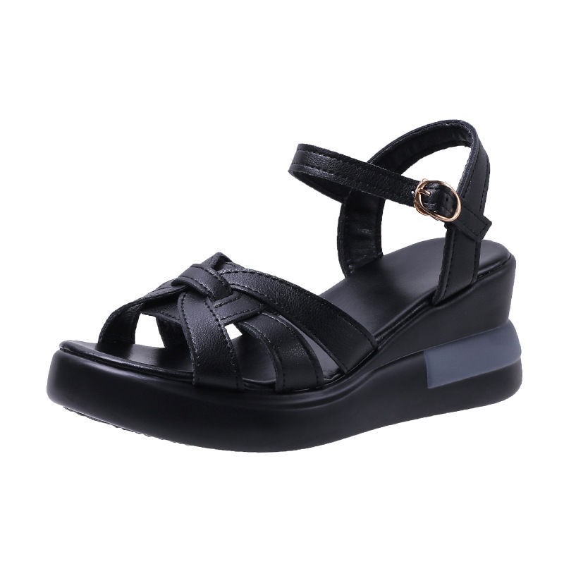 24HA87.09 - SANDAL ĐẾ DÀY NỮ