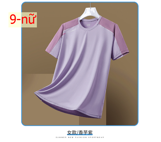 24HA97.02 - ÁO CỔ TRÒN LỤA BĂNG NAM NỮ