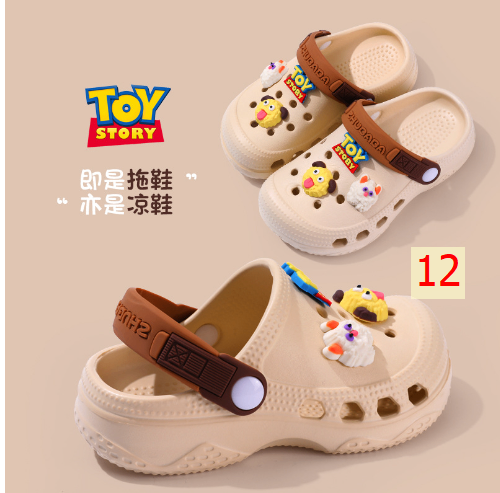 24HA97.30 - DÉP SỤC CROCS CUTE CHO BÉ