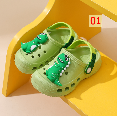 24HA97.30 - DÉP SỤC CROCS CUTE CHO BÉ