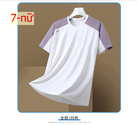 24HA97.02 - ÁO CỔ TRÒN LỤA BĂNG NAM NỮ