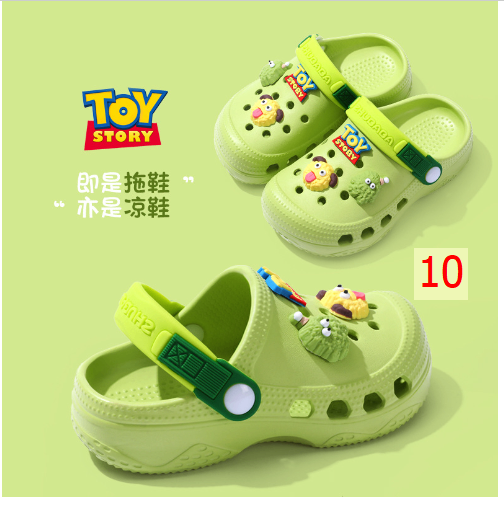 24HA97.30 - DÉP SỤC CROCS CUTE CHO BÉ