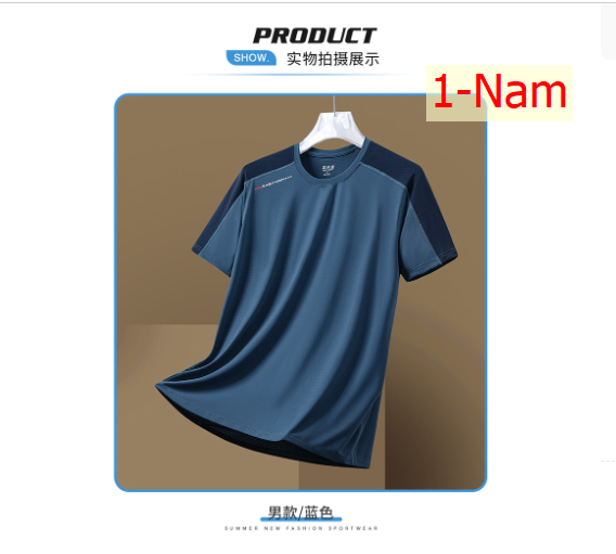 24HA97.02 - ÁO CỔ TRÒN LỤA BĂNG NAM NỮ