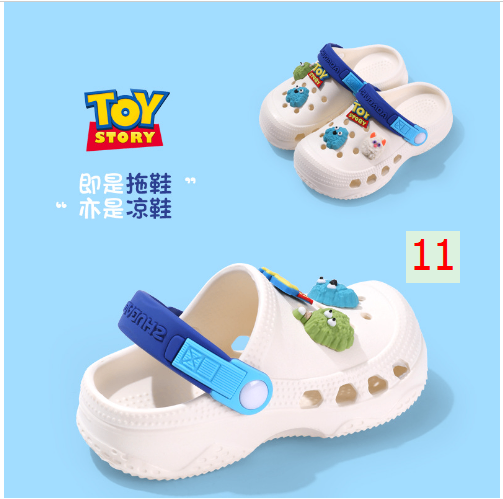 24HA97.30 - DÉP SỤC CROCS CUTE CHO BÉ