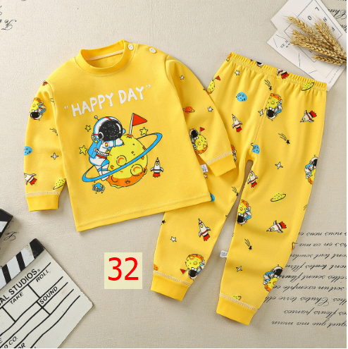 24HA127.18 - SET 2 BỘ COTTON MẶC NHÀ CHO BÉ