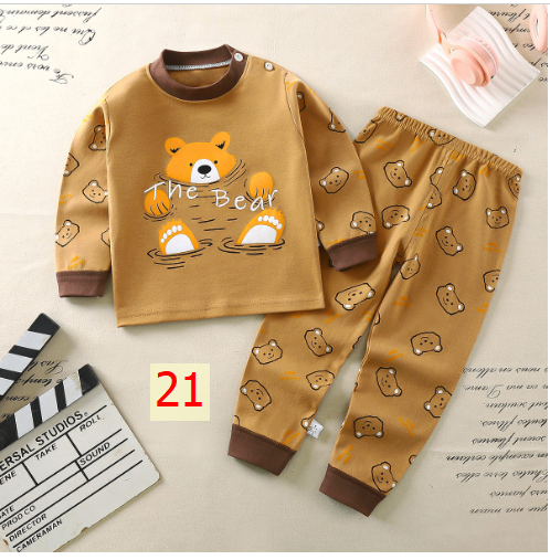 24HA127.18 - SET 2 BỘ COTTON MẶC NHÀ CHO BÉ