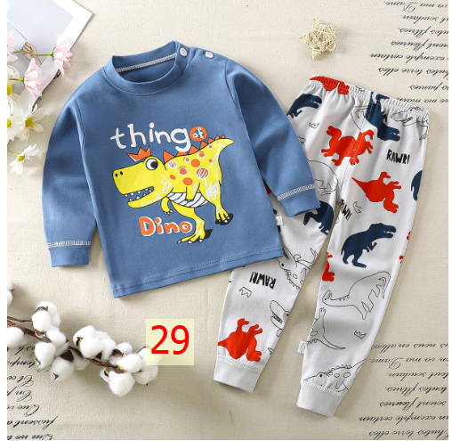 24HA127.18 - SET 2 BỘ COTTON MẶC NHÀ CHO BÉ