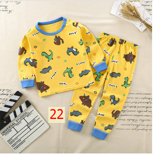 24HA127.18 - SET 2 BỘ COTTON MẶC NHÀ CHO BÉ