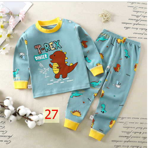 24HA127.18 - SET 2 BỘ COTTON MẶC NHÀ CHO BÉ