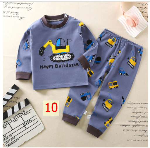 24HA127.17 - SET 2 BỘ COTTON MẶC NHÀ CHO BÉ