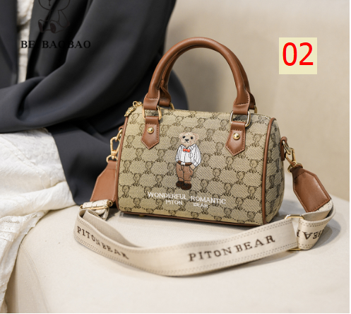 24HA137.12 - TÚI XÁCH GẤU CHÍNH HÃNG BEIBAOBAO