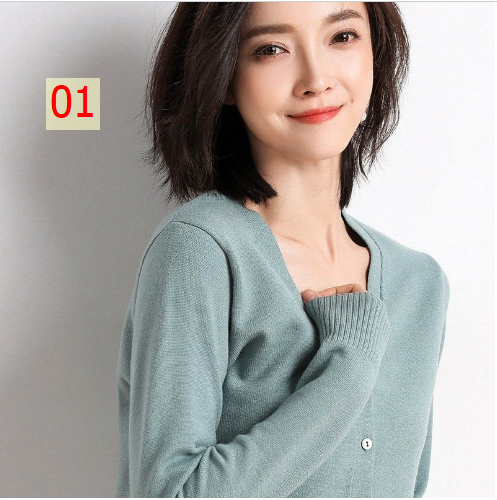 24HA137.10 - ÁO CARDIGAN NỮ BASIC