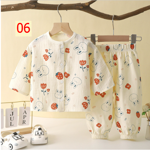 24HA137.15 - BỘ XÔ MUSLIN CHO BÉ