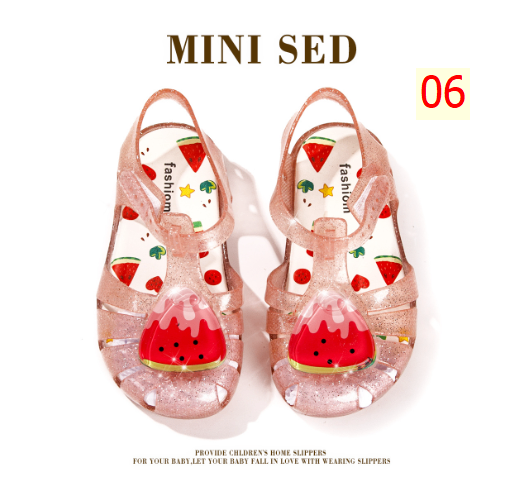 24HA137.23 - GIÀY NHỰA THƠM MINISED BÉ GÁI