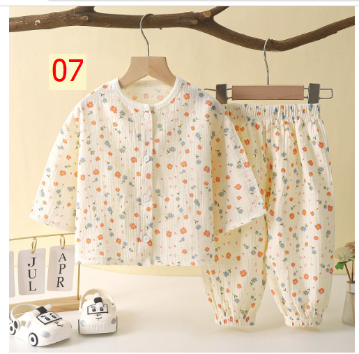 24HA137.15 - BỘ XÔ MUSLIN CHO BÉ
